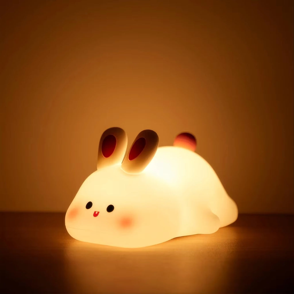 Cozy Animal Silicone Night Light