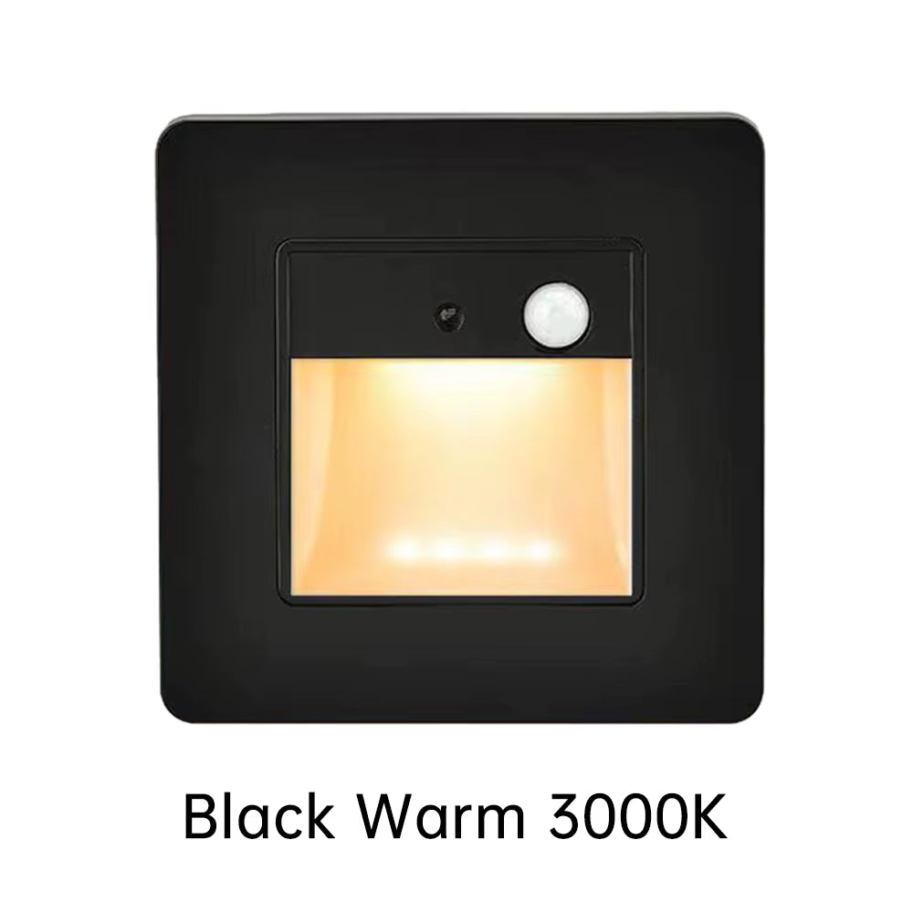 PIR Sensor Recessed LED Stair Light