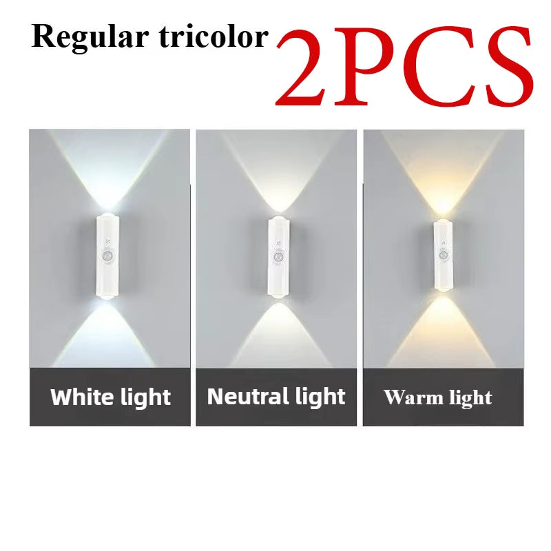 Smart RGB Motion Sensor Night Light – Rechargeable & Magnetic