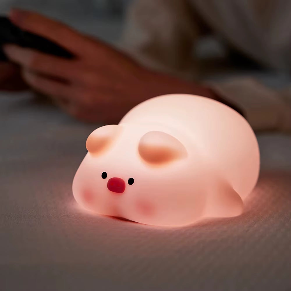 Cozy Animal Silicone Night Light