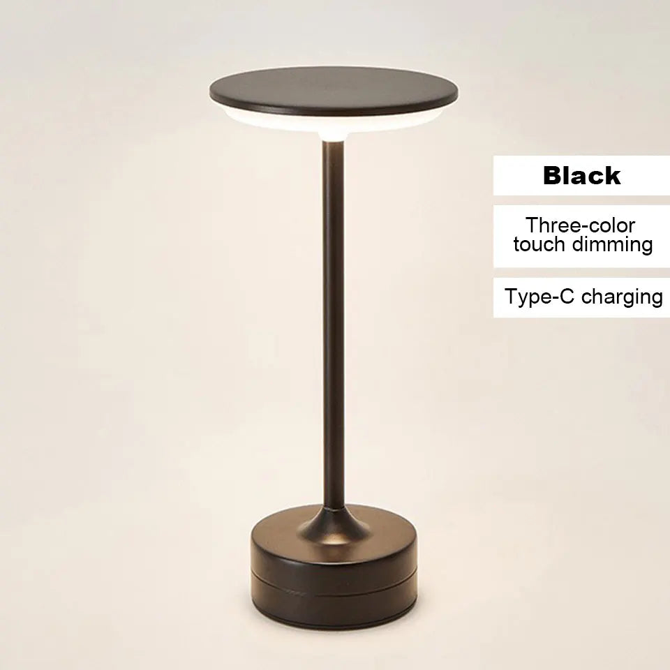 Vintage Metal LED Desk Lamp Touch Control