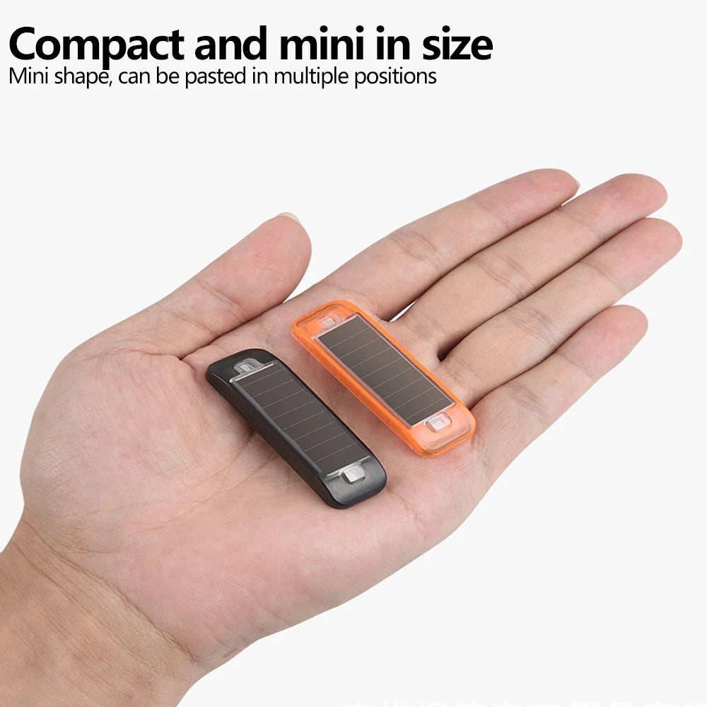 Solar Car Anti-Theft LED Light – Wireless Warning & Safety Indicator