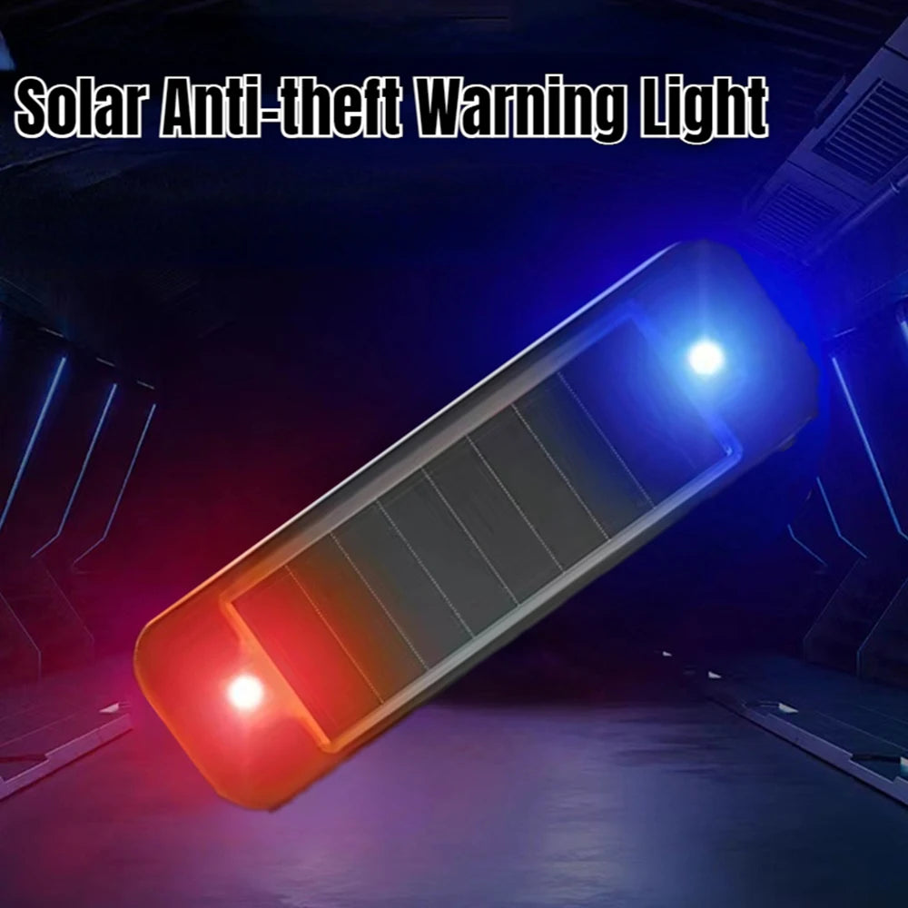 Solar Car Anti-Theft LED Light – Wireless Warning & Safety Indicator