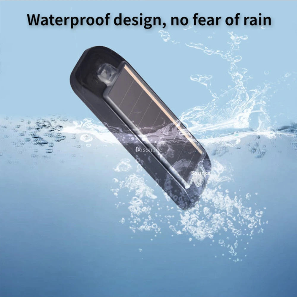 Solar Car Anti-Theft LED Light – Wireless Warning & Safety Indicator