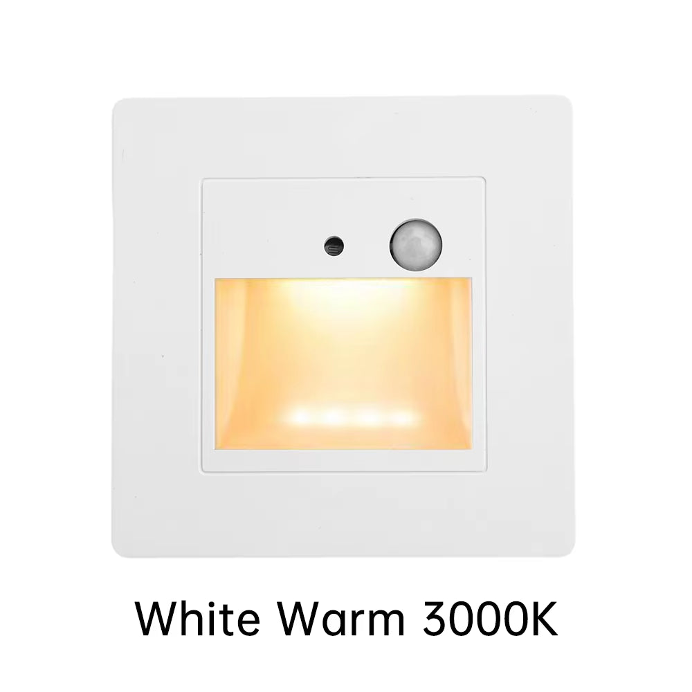 PIR Sensor Recessed LED Stair Light