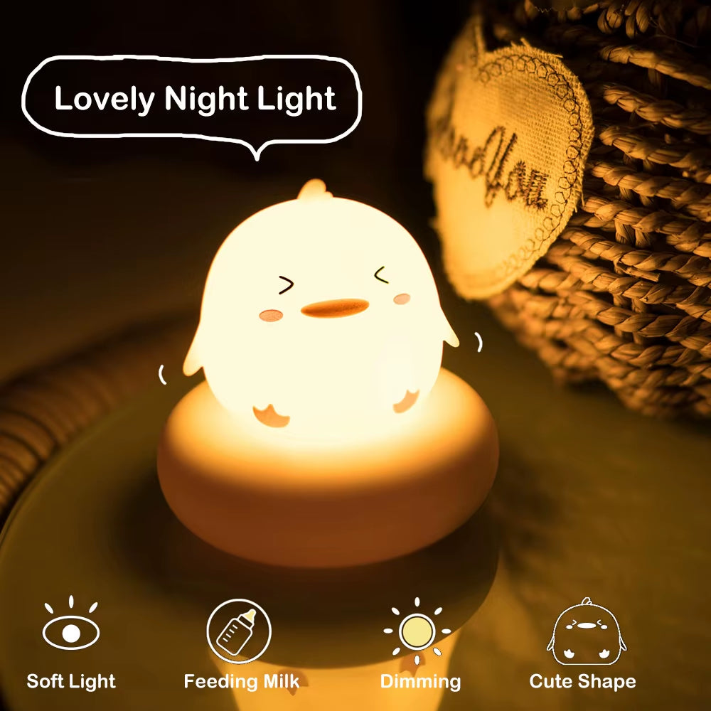 Cute LED Animal Night Light – Perfect Children’s Bedroom Gift