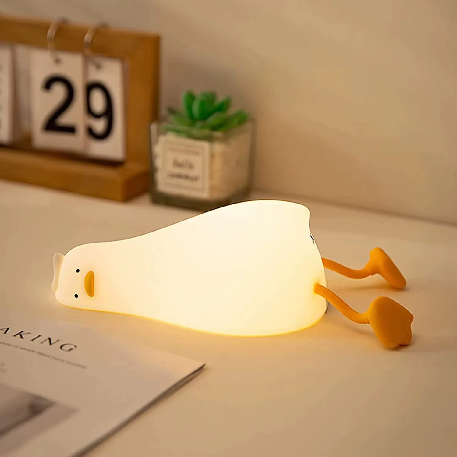 Cozy Animal Silicone Night Light