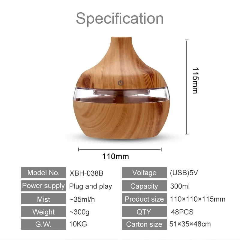 OakMist Essential Oil Humidifier