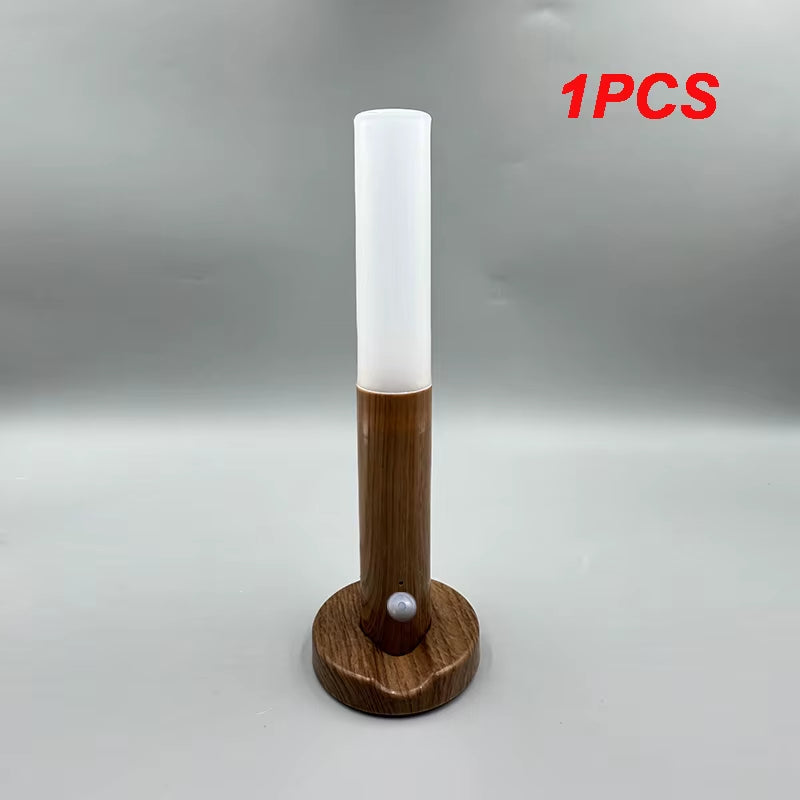 Intelligent LED Rechargeable Motion Sensor Night Light for Home Use - Ideal for Corridors, Cabinets, and Bathrooms