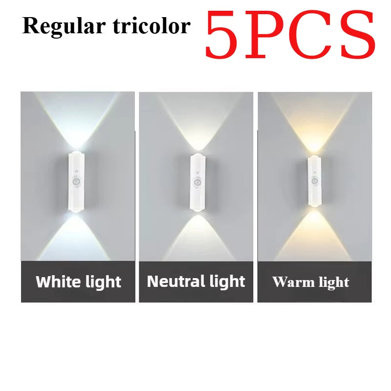 Smart RGB Motion Sensor Night Light – Rechargeable & Magnetic